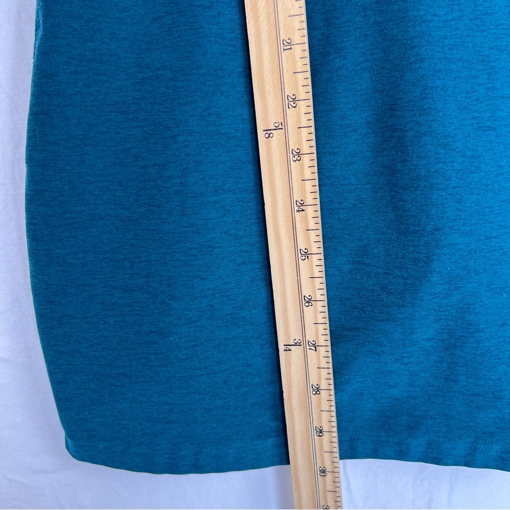 Beyond Yoga Sz S Spacedye Essentials Dress In Deep Sea Heather Blue Green Tennis - Picture 14 of 15